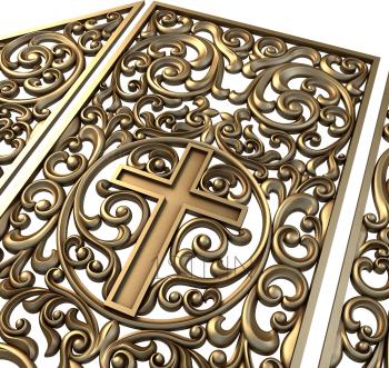 Church panel (PC_0196) 3D model for CNC machine